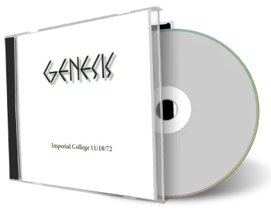 Artwork Cover of Genesis 1972-11-18 CD London Audience