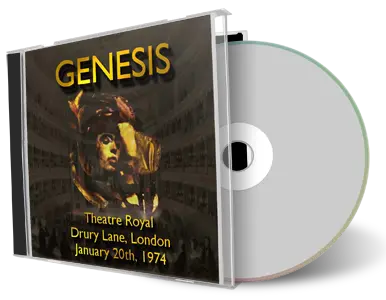 Artwork Cover of Genesis 1974-01-20 CD London Audience