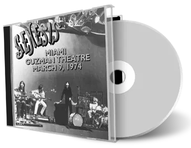 Artwork Cover of Genesis 1974-03-09 CD Miami Audience