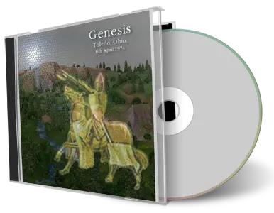 Artwork Cover of Genesis 1974-04-06 CD Toledo Audience