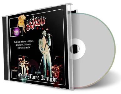 Artwork Cover of Genesis 1974-04-17 CD Evanston Audience