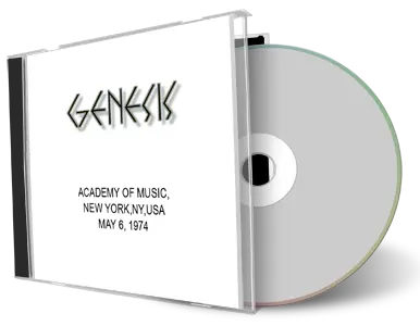 Artwork Cover of Genesis 1974-05-06 CD New York Audience