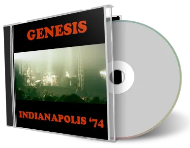 Artwork Cover of Genesis 1974-11-22 CD Indianapolis Audience