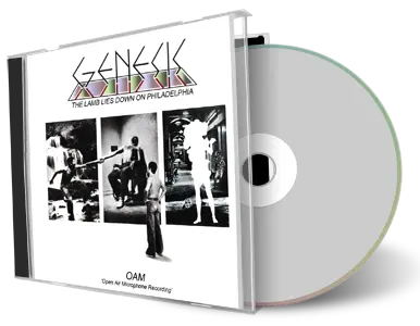 Artwork Cover of Genesis 1974-12-05 CD Philadelphia Audience