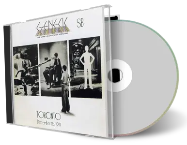 Artwork Cover of Genesis 1974-12-16 CD Toronto Soundboard
