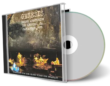 Artwork Cover of Genesis 1975-01-24 CD Los Angeles Soundboard