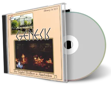 Artwork Cover of Genesis 1975-02-24 CD Amsterdam Audience
