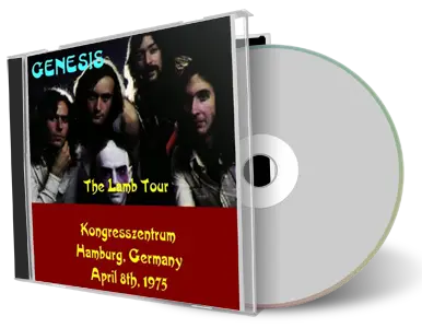 Artwork Cover of Genesis 1975-04-08 CD Hamburg Audience