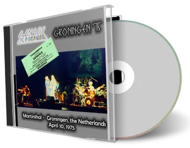 Artwork Cover of Genesis 1975-04-10 CD Groningen Audience