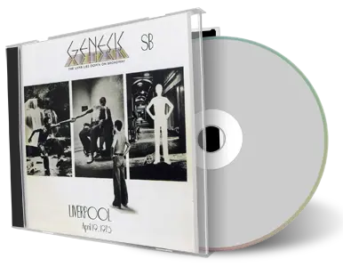 Artwork Cover of Genesis 1975-04-19 CD Liverpool Soundboard