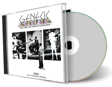 Artwork Cover of Genesis 1975-04-23 CD Edinburgh Audience