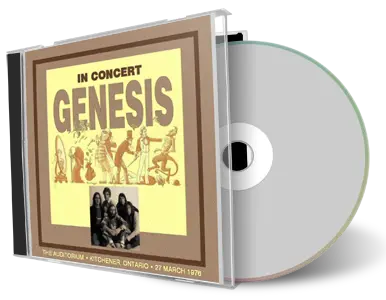 Artwork Cover of Genesis 1976-03-27 CD Kitchener Soundboard