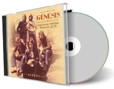 Artwork Cover of Genesis 1976-04-07 CD Upper Darby Audience