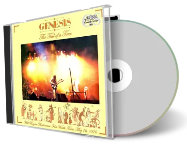 Artwork Cover of Genesis 1976-05-07 CD Fort Worth Audience
