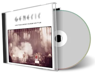 Artwork Cover of Genesis 1977-03-19 CD Dallas Soundboard