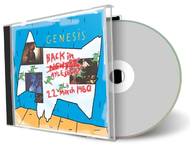 Artwork Cover of Genesis 1980-03-22 CD Aylesbury Audience