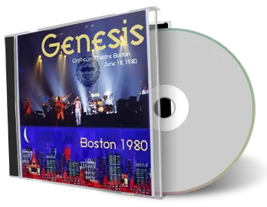 Artwork Cover of Genesis 1980-06-18 CD Boston Audience