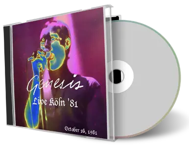 Artwork Cover of Genesis 1981-10-16 CD Cologne Audience