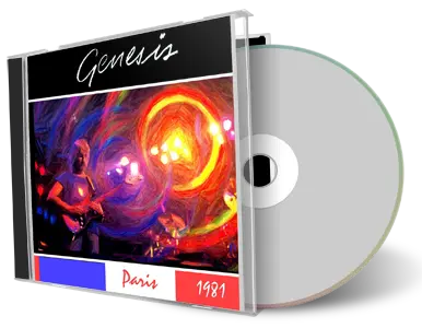 Artwork Cover of Genesis 1981-10-20 CD Paris Soundboard