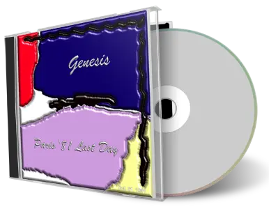 Artwork Cover of Genesis 1981-10-21 CD Paris Audience