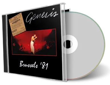 Artwork Cover of Genesis 1981-10-22 CD Brussels Audience