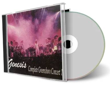 Artwork Cover of Genesis 1983-12-11 CD Greensboro Audience