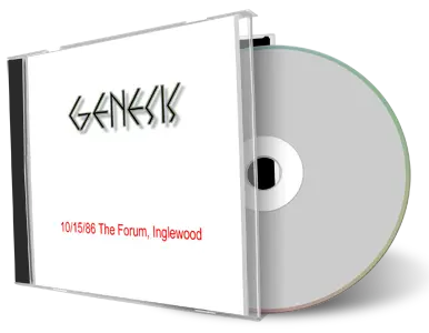 Artwork Cover of Genesis 1986-10-15 CD Los Angeles Soundboard
