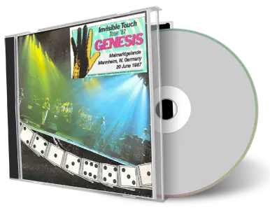 Artwork Cover of Genesis 1987-06-20 CD Mannheim Soundboard