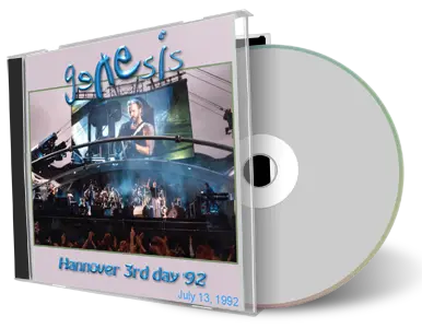 Artwork Cover of Genesis 1992-07-13 CD Hanover Audience