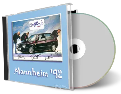 Artwork Cover of Genesis 1992-07-15 CD Mannheim Audience