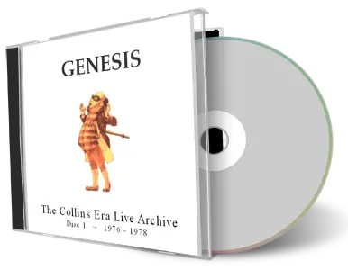 Artwork Cover of Genesis Compilation CD The Collins Era Live Archive Soundboard