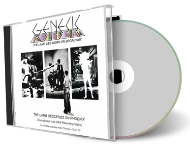 Artwork Cover of Genesis Compilation CD The Lamb Descends On Phoenix Soundboard