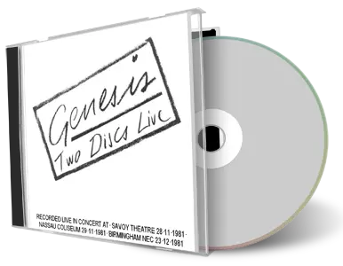 Artwork Cover of Genesis Compilation CD Two Discs Live Soundboard