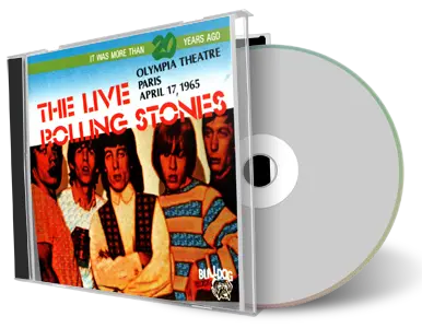 Artwork Cover of Rolling Stones 1965-04-17 CD Paris Audience
