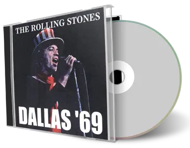 Artwork Cover of Rolling Stones 1969-11-13 CD Dallas Audience