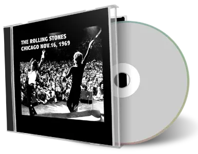 Artwork Cover of Rolling Stones 1969-11-16 CD Chicago Audience