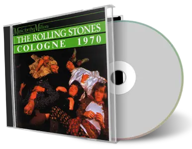 Artwork Cover of Rolling Stones 1970-09-18 CD Cologne Audience