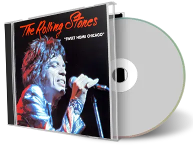 Artwork Cover of Rolling Stones 1972-06-20 CD Chicago Audience
