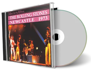 Artwork Cover of Rolling Stones 1973-09-13 CD Newcastle Audience