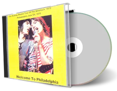 Artwork Cover of Rolling Stones 1975-06-29 CD Philadelphia Audience