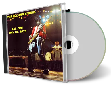 Artwork Cover of Rolling Stones 1975-07-12 CD Los Angeles Audience
