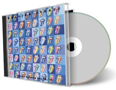 Artwork Cover of Rolling Stones 1975-07-18 CD Seattle Audience