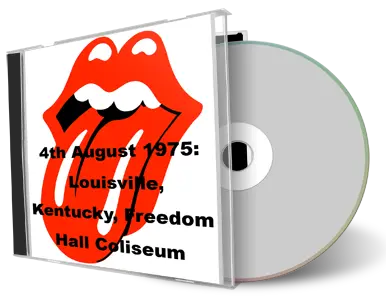 Artwork Cover of Rolling Stones 1975-08-04 CD Louisville Audience