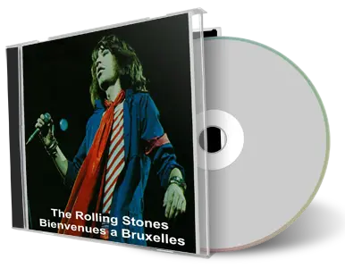 Artwork Cover of Rolling Stones 1976-05-06 CD Brussels Audience