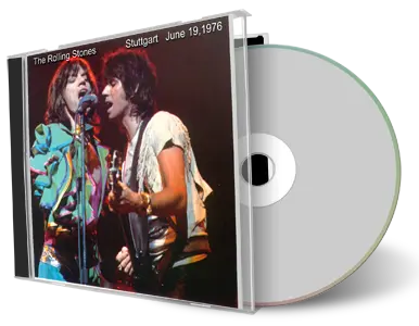 Artwork Cover of Rolling Stones 1976-06-19 CD Stuttgart Audience