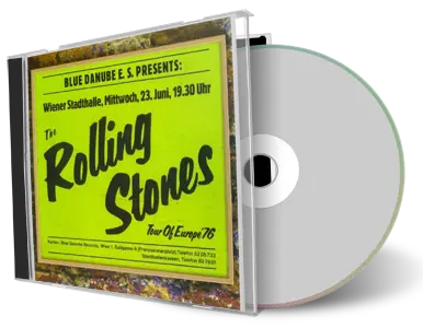 Artwork Cover of Rolling Stones 1976-06-23 CD Vienna Audience