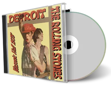 Artwork Cover of Rolling Stones 1978-07-06 CD Detroit Soundboard