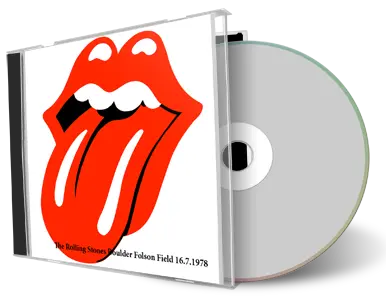 Artwork Cover of Rolling Stones 1978-07-16 CD Boulder Audience