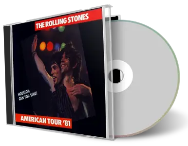 Artwork Cover of Rolling Stones 1981-10-28 CD Houston Soundboard