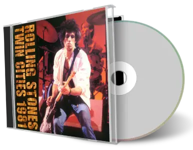 Artwork Cover of Rolling Stones 1981-11-21 CD St Paul Soundboard